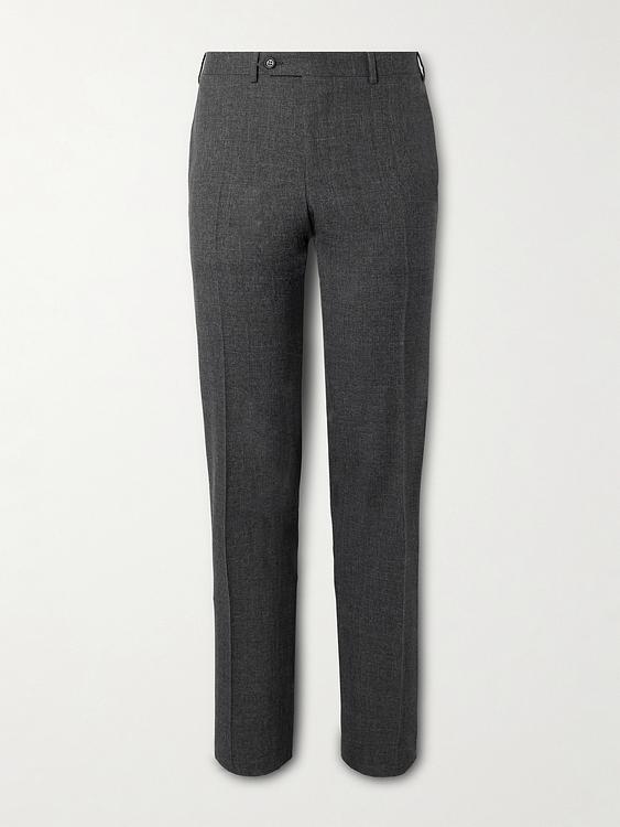 Dark grey suit trousers from Canali