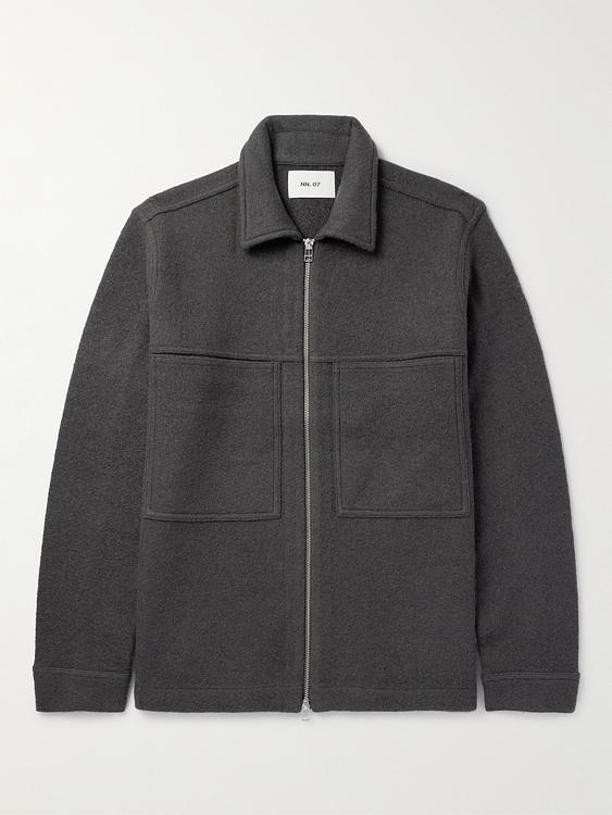 Dark grey casual jacket from NN07