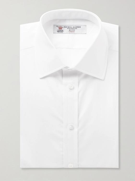 White business shirt from Turnbull & Asser