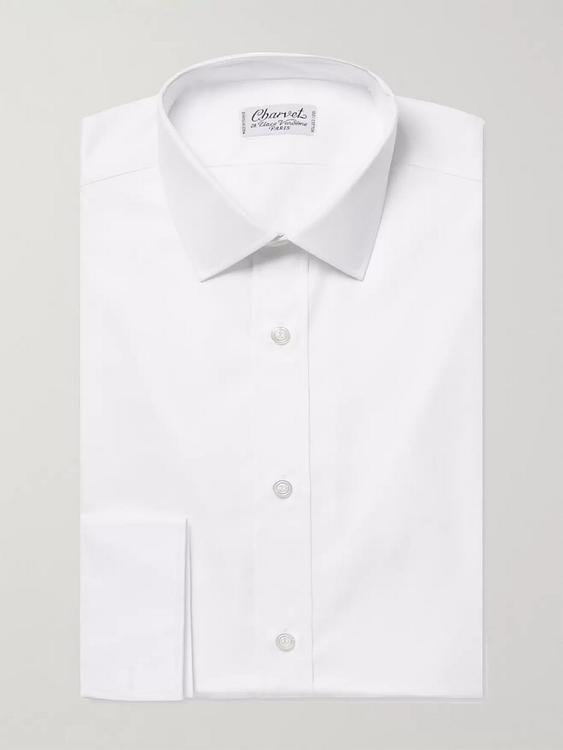 White business shirt from Charvet