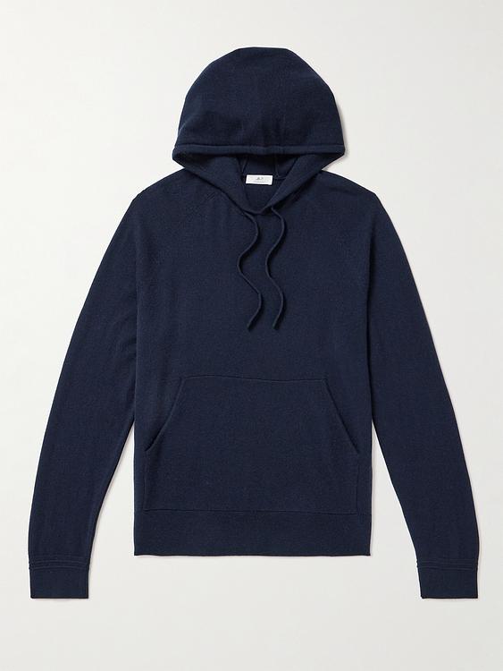Dark blue hooded sweatshirt from Mr P.