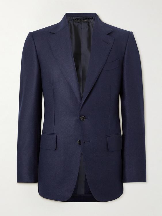 Dark blue blazer from Tom Ford