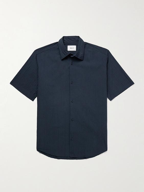 Dark grey short sleeve shirt from NN07