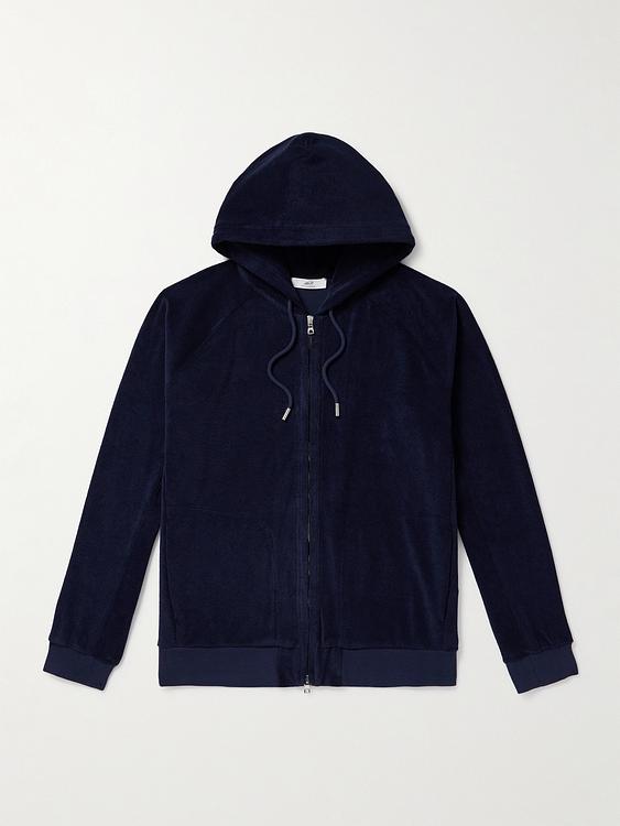 Dark blue hooded sweatshirt from Mr P.