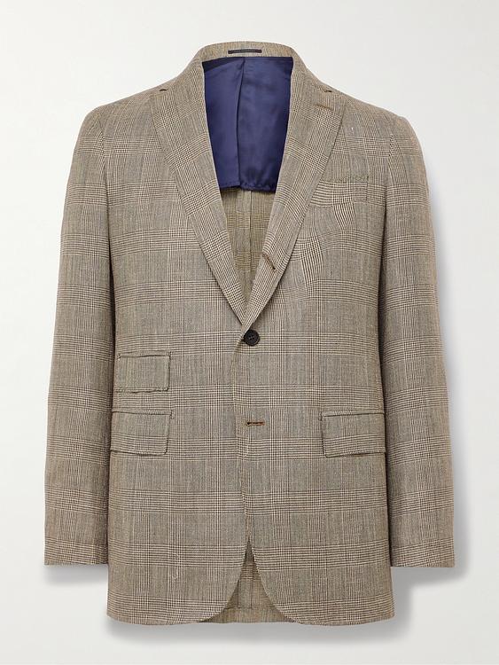 Grey blazer from Sid Mashburn