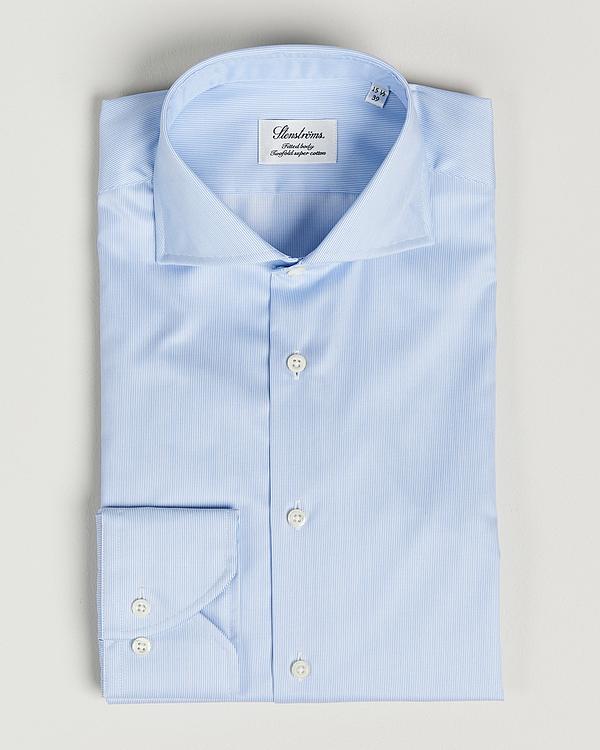 Light blue business shirt from Stenströms