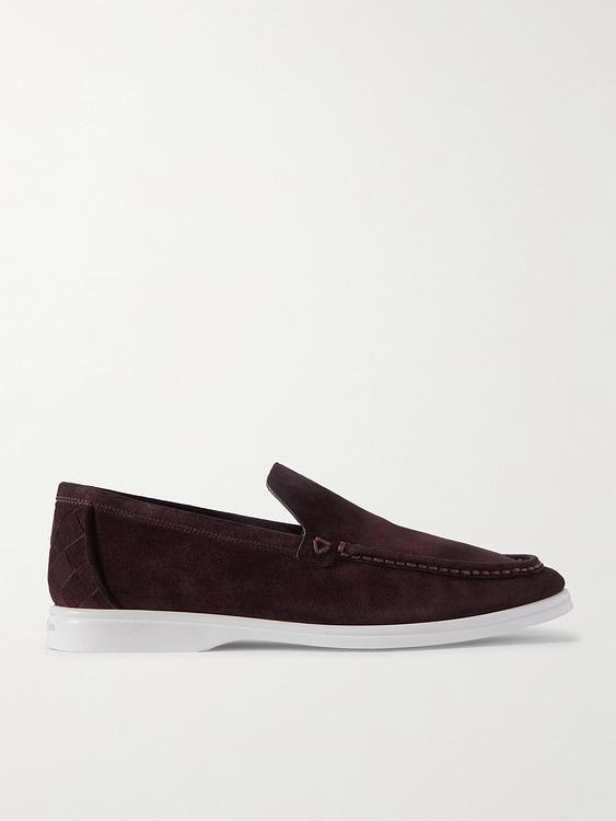 Dark brown loafers from Bottega Veneta