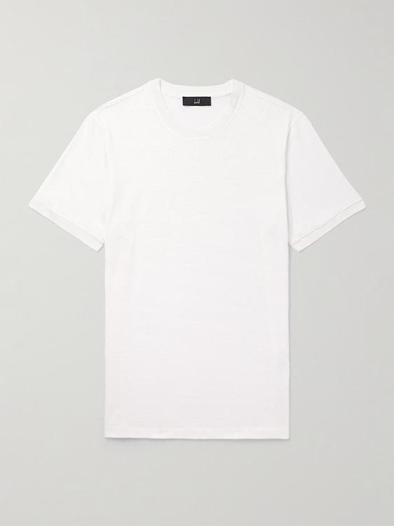 White t-shirt from Dunhill