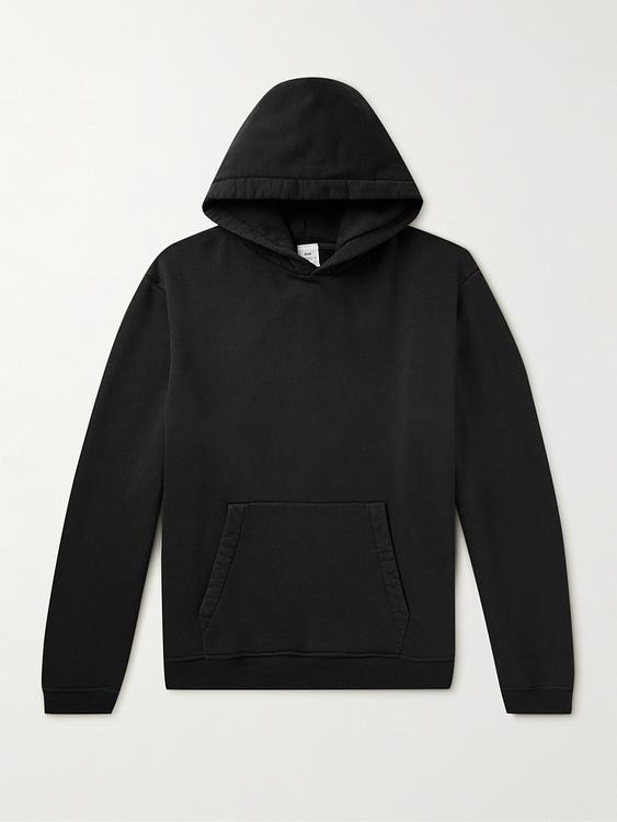 Black hooded sweatshirt from Ssam