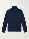 Dark blue turtleneck from Paul Smith