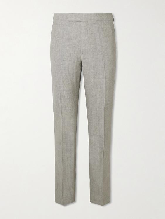 Grey suit trousers from Kingsman