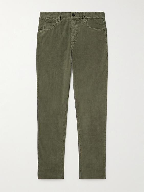 Dark green chinos from James Perse