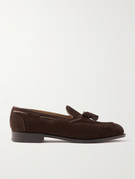 Dark brown loafers from Edward Green