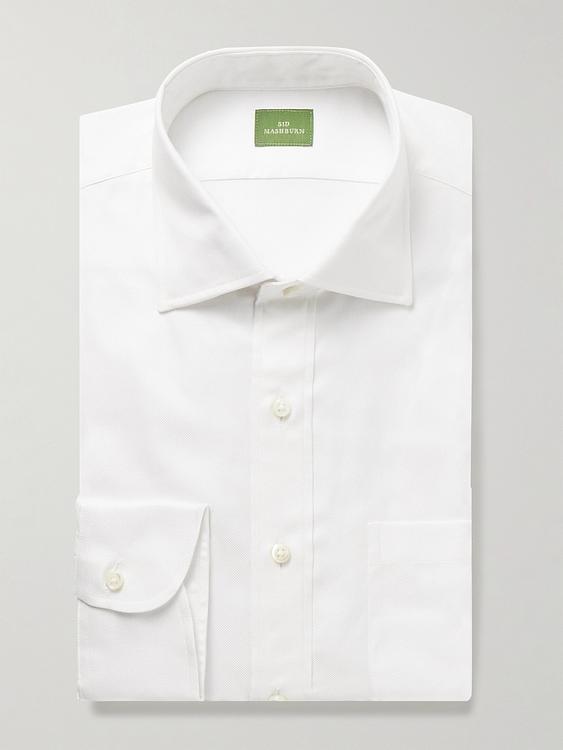 White business shirt from Sid Mashburn