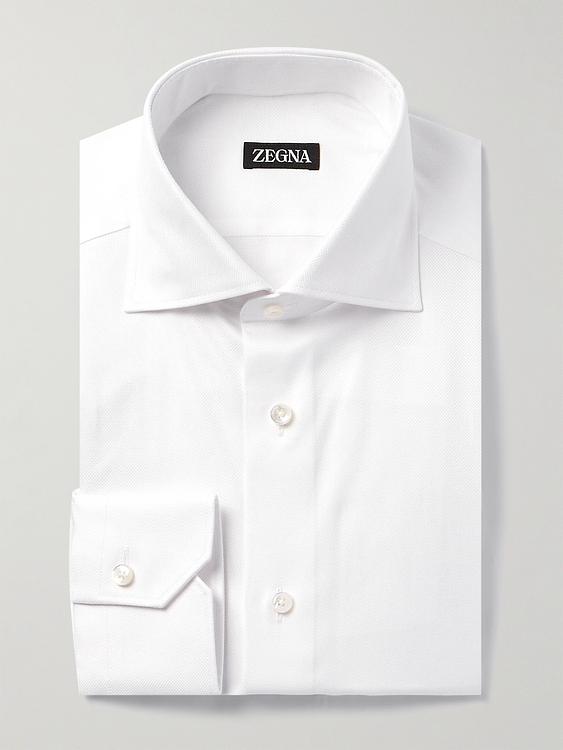 White business shirt from Zegna