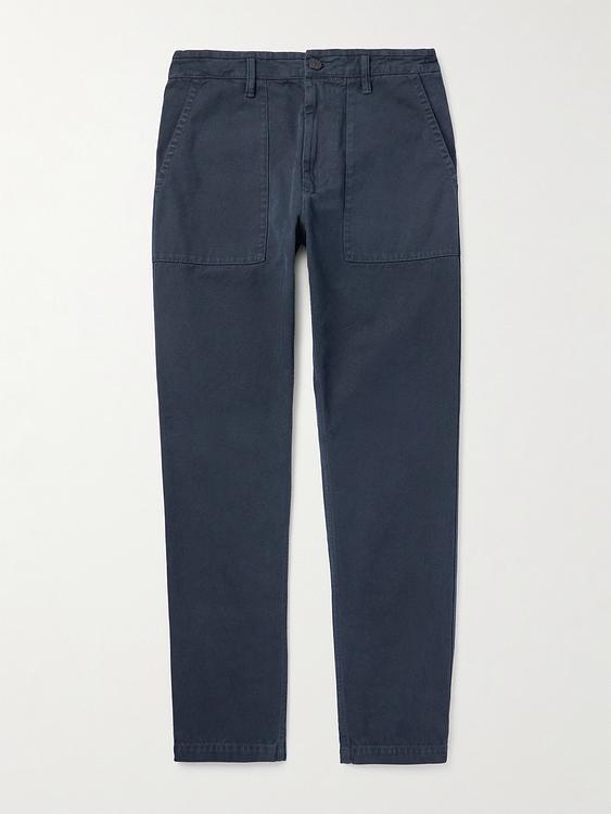 Dark grey chinos from Stone Island